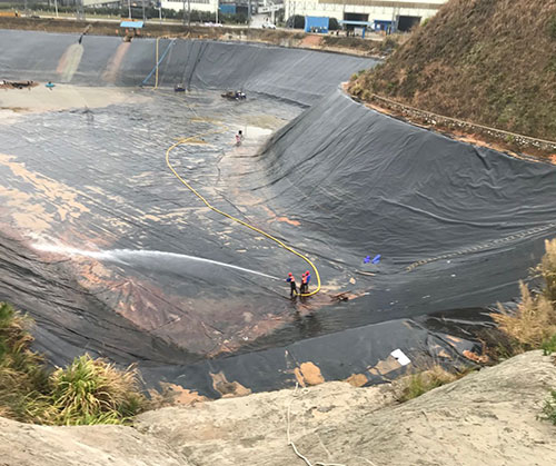 涉县废水池清理